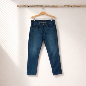 Levis 541 Athletic Taper Mens Jeans Dark Indigo Blue Stretch Size 32x30